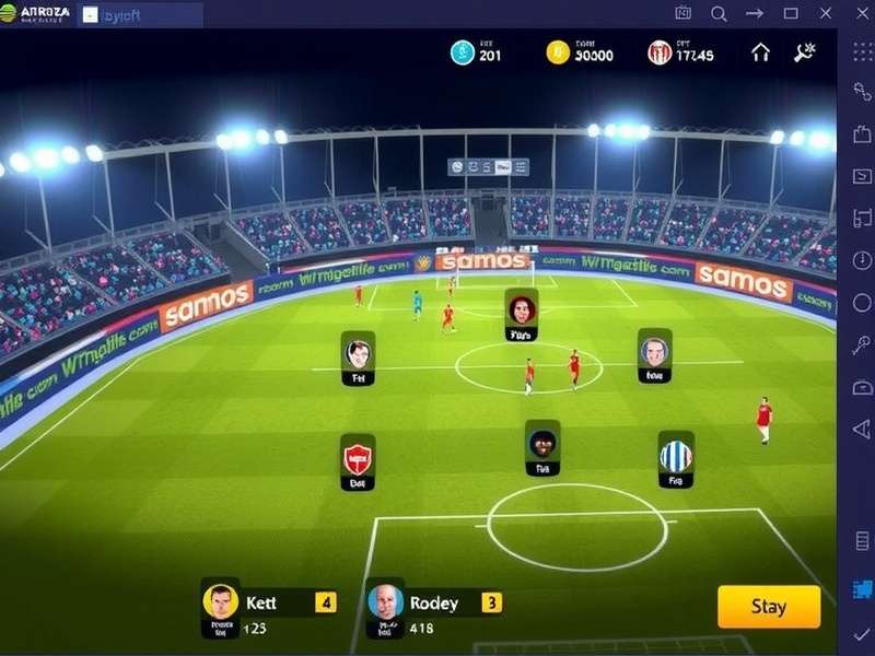 FIFA Mobile Mega Strike gameplay screenshot